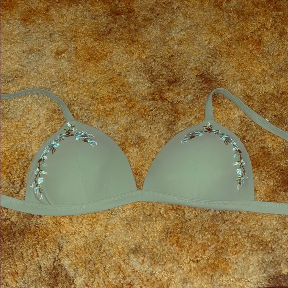 Triangle bikini top
